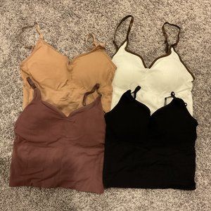 Eleplus 4 Piece Comfy Cami Bras - L/XL - NEW